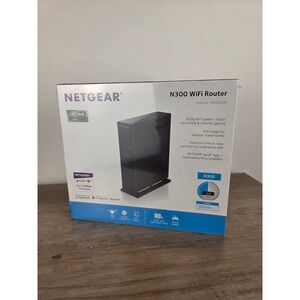 NETGEAR N300 WiFi Router WNR2000 Fast Downloads Gaming Medium Homes